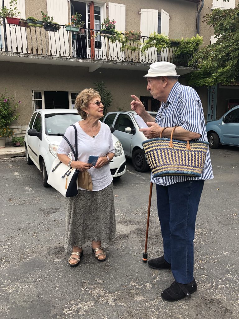 Ruth with Lautrec town historian